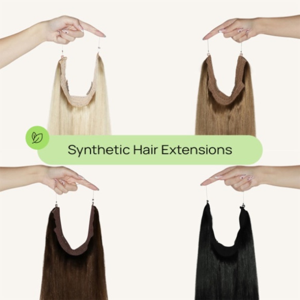Zala clip in/halo hair extensions